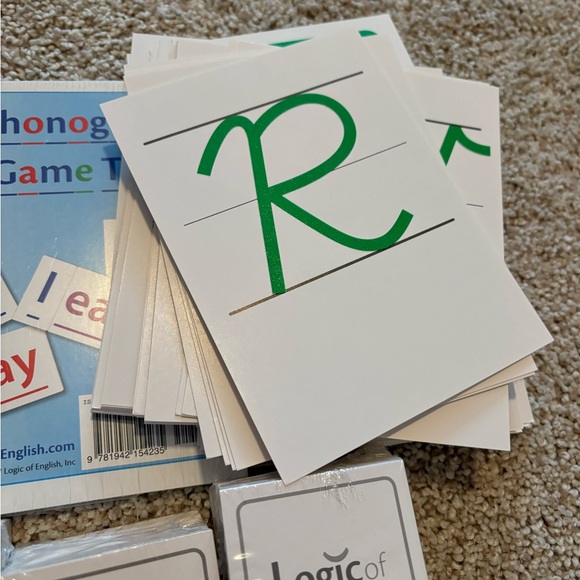 Logic of English Foundations A set workbook manual cursive phonogram tiles - Picture 4 of 8